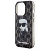 Karl Lagerfeld KLHCP15LHNKMKLK iPhone 15 Pro 6.1" czarny/black hardcase Monogram Ikonik na NearMe.pl
