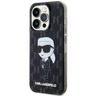 Karl Lagerfeld KLHCP15LHNKMKLK iPhone 15 Pro 6.1" czarny/black hardcase Monogram Ikonik na NearMe.pl