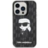 Karl Lagerfeld KLHCP15LHNKMKLK iPhone 15 Pro 6.1" czarny/black hardcase Monogram Ikonik na NearMe.pl