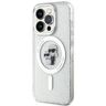 Karl Lagerfeld KLHMP15LHGKCNOT iPhone 15 Pro 6.1" transparent hardcase Karl&Choupette Glitter MagSafe na NearMe.pl