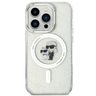 Karl Lagerfeld KLHMP15LHGKCNOT iPhone 15 Pro 6.1" transparent hardcase Karl&Choupette Glitter MagSafe na NearMe.pl