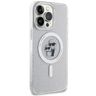 Karl Lagerfeld KLHMP15XHGKCNOT iPhone 15 Pro Max 6.7" transparent hardcase Karl&Choupette Glitter MagSafe na NearMe.pl