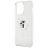 Karl Lagerfeld KLHMP15XHGKCNOT iPhone 15 Pro Max 6.7" transparent hardcase Karl&Choupette Glitter MagSafe na NearMe.pl