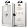 Karl Lagerfeld KLHMP15XHGKCNOT iPhone 15 Pro Max 6.7" transparent hardcase Karl&Choupette Glitter MagSafe na NearMe.pl