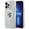 Karl Lagerfeld KLHMP15XHGKCNOT iPhone 15 Pro Max 6.7" transparent hardcase Karl&Choupette Glitter MagSafe na NearMe.pl