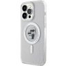 Karl Lagerfeld KLHMP15XHGKCNOT iPhone 15 Pro Max 6.7" transparent hardcase Karl&Choupette Glitter MagSafe na NearMe.pl