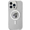Karl Lagerfeld KLHMP15XHGKCNOT iPhone 15 Pro Max 6.7" transparent hardcase Karl&Choupette Glitter MagSafe na NearMe.pl