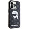 Karl Lagerfeld KLHCP15XHNKMKLK iPhone 15 Pro Max 6.7" czarny/black hardcase Monogram Ikonik na NearMe.pl