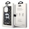 Karl Lagerfeld KLHCP15XHNKMKLK iPhone 15 Pro Max 6.7" czarny/black hardcase Monogram Ikonik na NearMe.pl