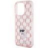 Karl Lagerfeld KLHCP15LHNCMKLP iPhone 15 Pro 6.1" różowy/pink hardcase Monogram Choupette na NearMe.pl