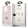 Karl Lagerfeld KLHCP15LHNCMKLP iPhone 15 Pro 6.1" różowy/pink hardcase Monogram Choupette na NearMe.pl