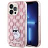 Karl Lagerfeld KLHCP15LHNCMKLP iPhone 15 Pro 6.1" różowy/pink hardcase Monogram Choupette na NearMe.pl
