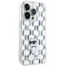 Karl Lagerfeld KLHCP15LHNCMKLT iPhone 15 Pro 6.1" transparent hardcase Monogram Choupette na NearMe.pl