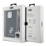 Karl Lagerfeld KLHCP15XSAKCPSK iPhone 15Pro Max 6.7" hardcase czarny/black Crossbody Saffiano Metal Pin Karl & Choupette na NearMe.pl