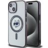 Karl Lagerfeld KLHMP15MHCHNOTK iPhone 15 Plus / 14 Plus 6.7" transparent hardcase IML Choupette`s Head MagSafe na NearMe.pl