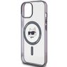 Karl Lagerfeld KLHMP15MHCHNOTK iPhone 15 Plus / 14 Plus 6.7" transparent hardcase IML Choupette`s Head MagSafe na NearMe.pl