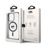 Karl Lagerfeld KLHMP15XHCHNOTK iPhone 15 Pro Max 6.7" transparent hardcase IML Choupette`s Head MagSafe na NearMe.pl