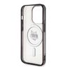 Karl Lagerfeld KLHMP15XHCHNOTK iPhone 15 Pro Max 6.7" transparent hardcase IML Choupette`s Head MagSafe na NearMe.pl
