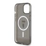 Karl Lagerfeld KLHMP15SHFCKNOK iPhone 15 / 14 / 13 6.1" czarny/black hardcase IML Ikonik MagSafe na NearMe.pl