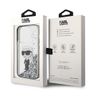 Karl Lagerfeld KLHCP15LLKKNSK iPhone 15 Pro 6.1" transparent hardcase Liquid Glitter Ikonik na NearMe.pl
