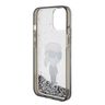 Karl Lagerfeld KLHCP15SLKKNSK iPhone 15 / 14 / 13 6.1" transparent hardcase Liquid Glitter Ikonik na NearMe.pl