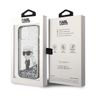 Karl Lagerfeld KLHCP15SLKKNSK iPhone 15 / 14 / 13 6.1" transparent hardcase Liquid Glitter Ikonik na NearMe.pl