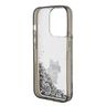 Karl Lagerfeld KLHCP15XLKCNSK iPhone 15Pro Max 6.7" transparent hardcase Liquid Glitter Choupette na NearMe.pl