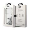 Karl Lagerfeld KLHCP15XLKCNSK iPhone 15Pro Max 6.7" transparent hardcase Liquid Glitter Choupette na NearMe.pl