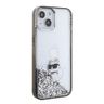 Karl Lagerfeld KLHCP15SLKCNSK iPhone 15 / 14 / 13 6.1" transparent hardcase Liquid Glitter Choupette na NearMe.pl