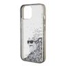 Karl Lagerfeld KLHCP15SLKCNSK iPhone 15 / 14 / 13 6.1" transparent hardcase Liquid Glitter Choupette na NearMe.pl