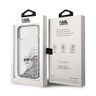 Karl Lagerfeld KLHCP15SLKCNSK iPhone 15 / 14 / 13 6.1" transparent hardcase Liquid Glitter Choupette na NearMe.pl