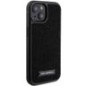 Karl Lagerfeld KLHCP15SHDSPLK iPhone 15 / 14 / 13 6.1" czarny/black hardcase Rhinestone Logo Metal Plate na NearMe.pl