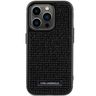Karl Lagerfeld KLHCP15LHDSPLK iPhone 15 Pro 6.1" czarny/black hardcase Rhinestone Logo Metal Plate na NearMe.pl