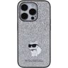 Karl Lagerfeld KLHCP15LGCNPSG iPhone 15 Pro 6.1" srebrny/silver hardcase Fixed Glitter Choupette Logo Metal Pin na NearMe.pl