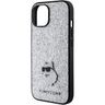 Karl Lagerfeld KLHCP15SGCNPSG iPhone 15 / 14 / 13 6.1" srebrny/silver hardcase Fixed Glitter Choupette Logo Metal Pin na NearMe.pl