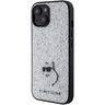 Karl Lagerfeld KLHCP15SGCNPSG iPhone 15 / 14 / 13 6.1" srebrny/silver hardcase Fixed Glitter Choupette Logo Metal Pin na NearMe.pl