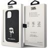 Karl Lagerfeld KLHCP15SGKNPSK iPhone 15 / 14 / 13 6.1" czarny/black hardcase Fixed Glitter Ikonik Logo Metal Pin na NearMe.pl