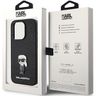 Karl Lagerfeld KLHCP15LGKNPSK iPhone 15 Pro 6.1" czarny/black hardcase Fixed Glitter Ikonik Logo Metal Pin na NearMe.pl