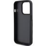 Karl Lagerfeld KLHCP15XSAKKNSCK iPhone 15 Pro Max 6.7" czarny/black hardcase Saffiano Cardslots and Stand Monogram Ikonik Patch na NearMe.pl