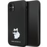 Karl Lagerfeld KLHCN61SMHCNPK iPhone 11 / Xr 6.1" czarny/black hardcase Silicone C Metal Pin na NearMe.pl