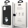 Karl Lagerfeld KLHCN61SMHCNPK iPhone 11 / Xr 6.1" czarny/black hardcase Silicone C Metal Pin na NearMe.pl