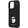 Karl Lagerfeld KLHCP13XSMHCNPK iPhone 13 Pro Max 6.7" czarny/black hardcase Silicone C Metal Pin na NearMe.pl