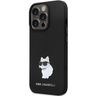 Karl Lagerfeld KLHCP14LSMHCNPK iPhone 14 Pro 6.1" czarny/black hardcase Silicone C Metal Pin na NearMe.pl