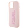 Karl Lagerfeld KLHCP15M3DMBKCP iPhone 15 Plus / 14 Plus 6.7" różowy/pink hardcase 3D Rubber Glitter Logo na NearMe.pl