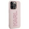 Karl Lagerfeld KLHCP15L3DMBKCP iPhone 15 Pro 6.1" różowy/pink hardcase 3D Rubber Glitter Logo na NearMe.pl
