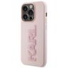 Karl Lagerfeld KLHCP15L3DMBKCP iPhone 15 Pro 6.1" różowy/pink hardcase 3D Rubber Glitter Logo na NearMe.pl