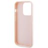 Karl Lagerfeld KLHCP15X3DMBKCP iPhone 15 Pro Max 6.7" różowy/pink hardcase 3D Rubber Glitter Logo na NearMe.pl