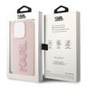 Karl Lagerfeld KLHCP15X3DMBKCP iPhone 15 Pro Max 6.7" różowy/pink hardcase 3D Rubber Glitter Logo na NearMe.pl