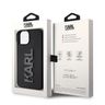 Karl Lagerfeld KLHCP15S3DMBKCK iPhone 15 / 14 / 13 6.1" czarny/black hardcase 3D Rubber Glitter Logo na NearMe.pl