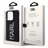 Karl Lagerfeld KLHCP15X3DMBKCK iPhone 15 Pro Max 6.7" czarny/black hardcase 3D Rubber Glitter Logo na NearMe.pl